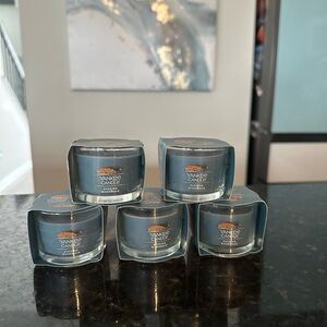 NEW Yankee Candle Evening Riverwalk Mini Candles Lot of 5 count votive